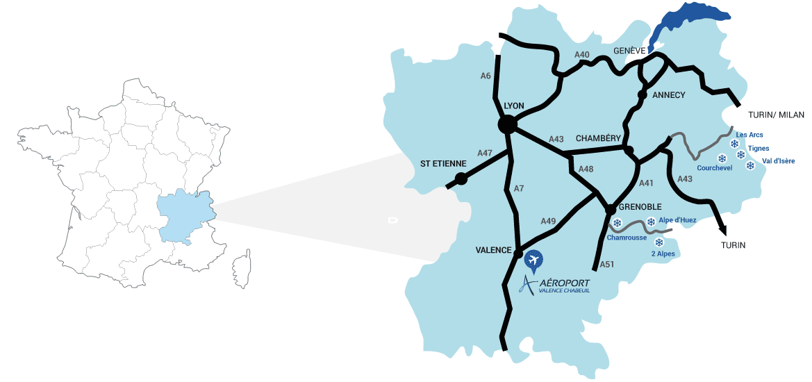 valence region rhone alpes